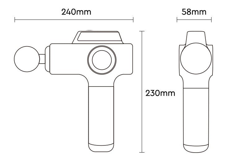 Massage Gun with storage bag