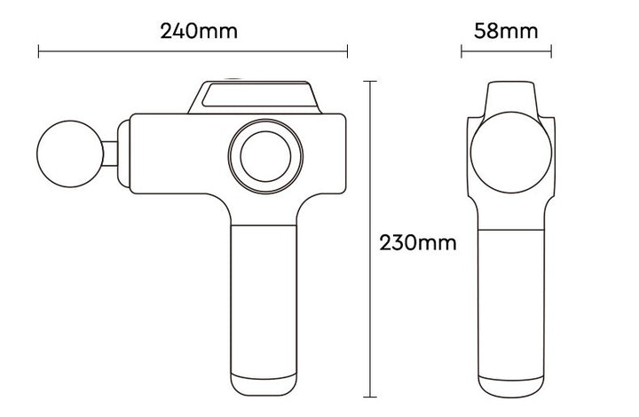Massage Gun with storage bag