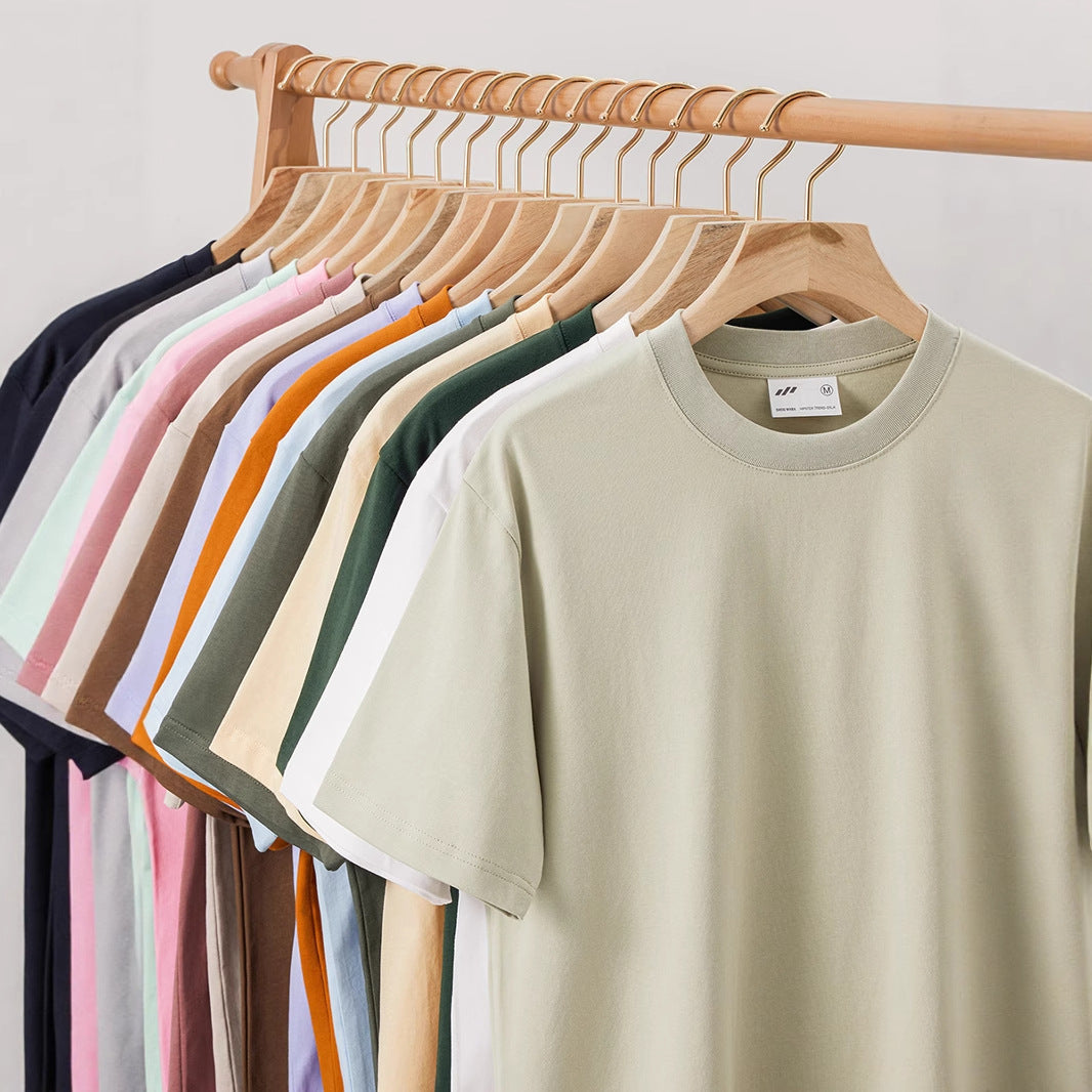 Xinjiang cotton t-shirt front view