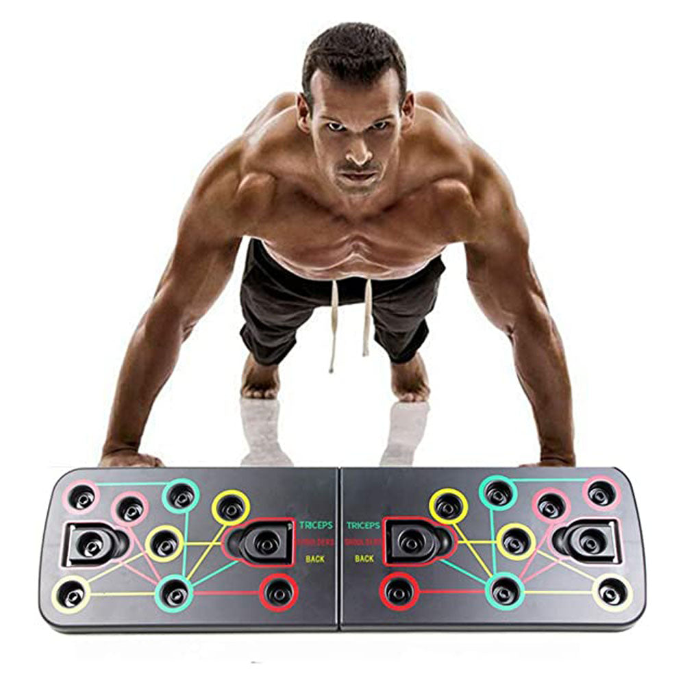 Foldable Push-Up Board front view
