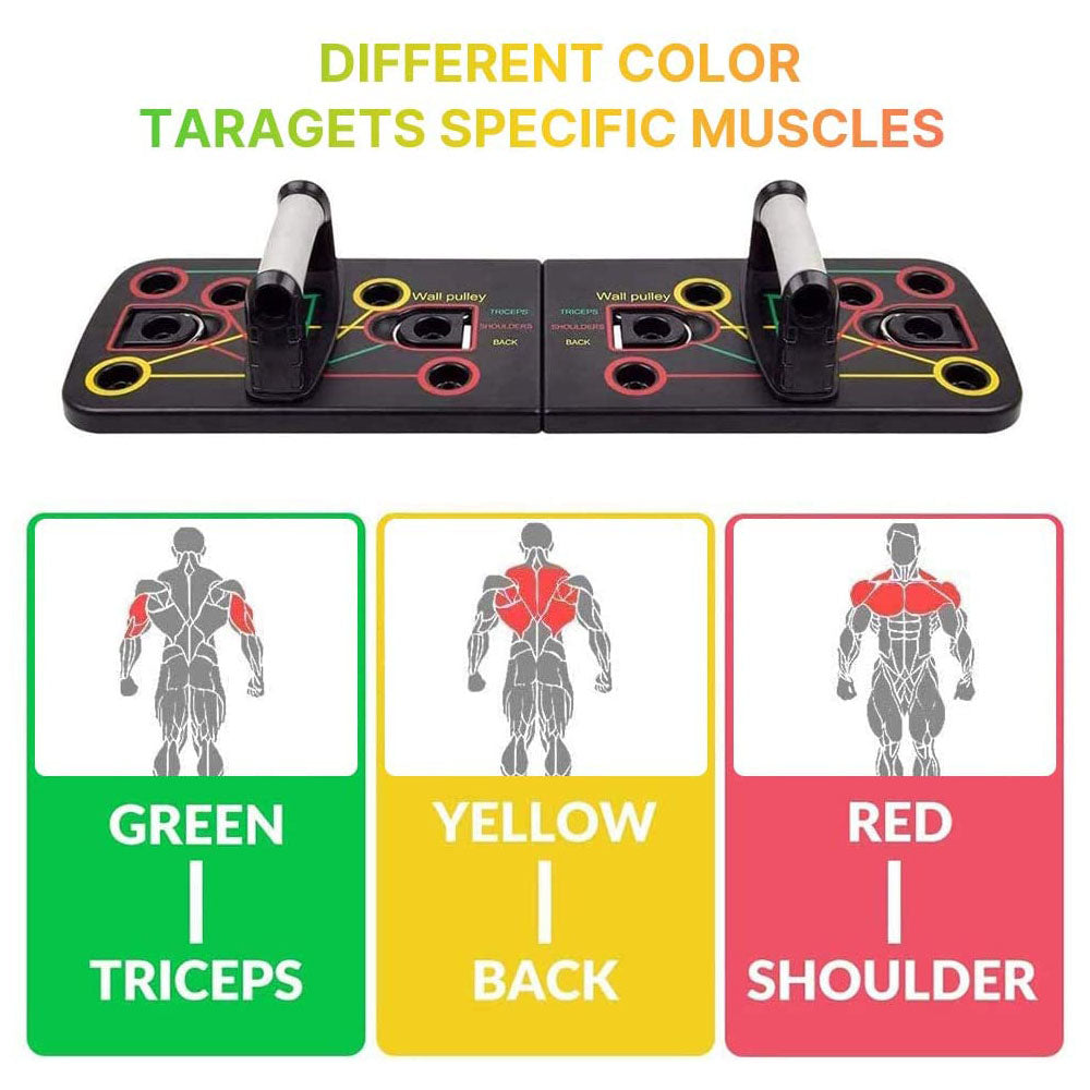Foldable Push-Up Board home workout